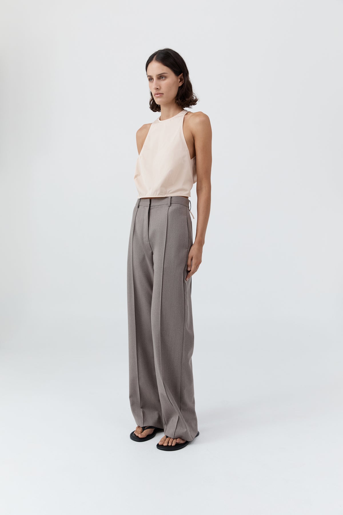 Oupa Pintuck Pants - Doe