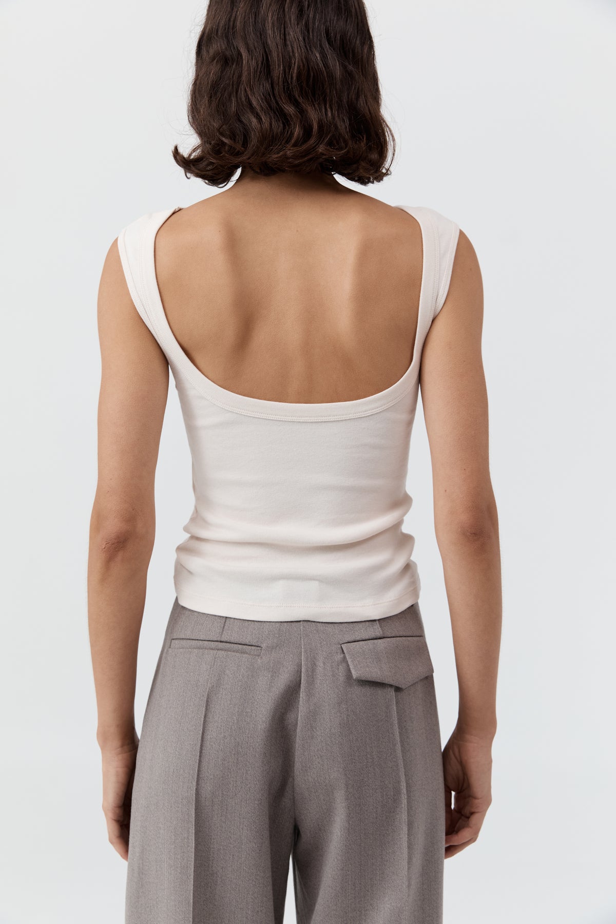 Organic Cotton Ballerina Top - Shell Pink