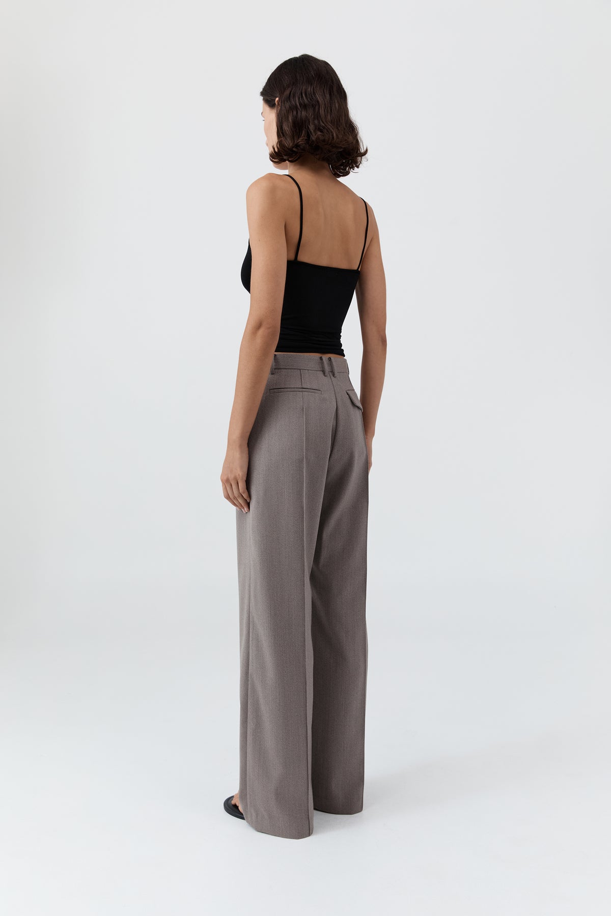 Ballerina Wrap Knit Top - Black