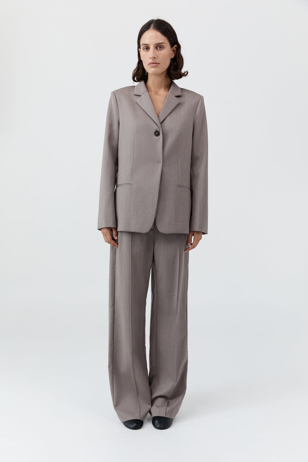 90s Wool Blazer - Doe