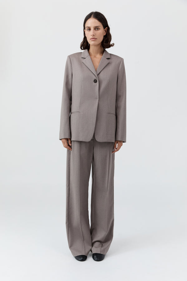 90s Wool Blazer - Doe