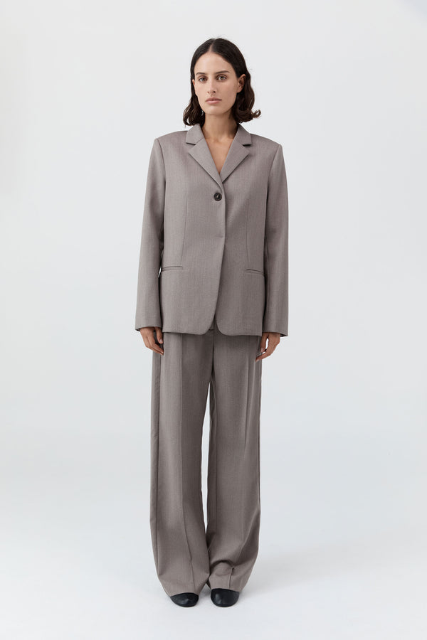 90s Wool Blazer - Doe