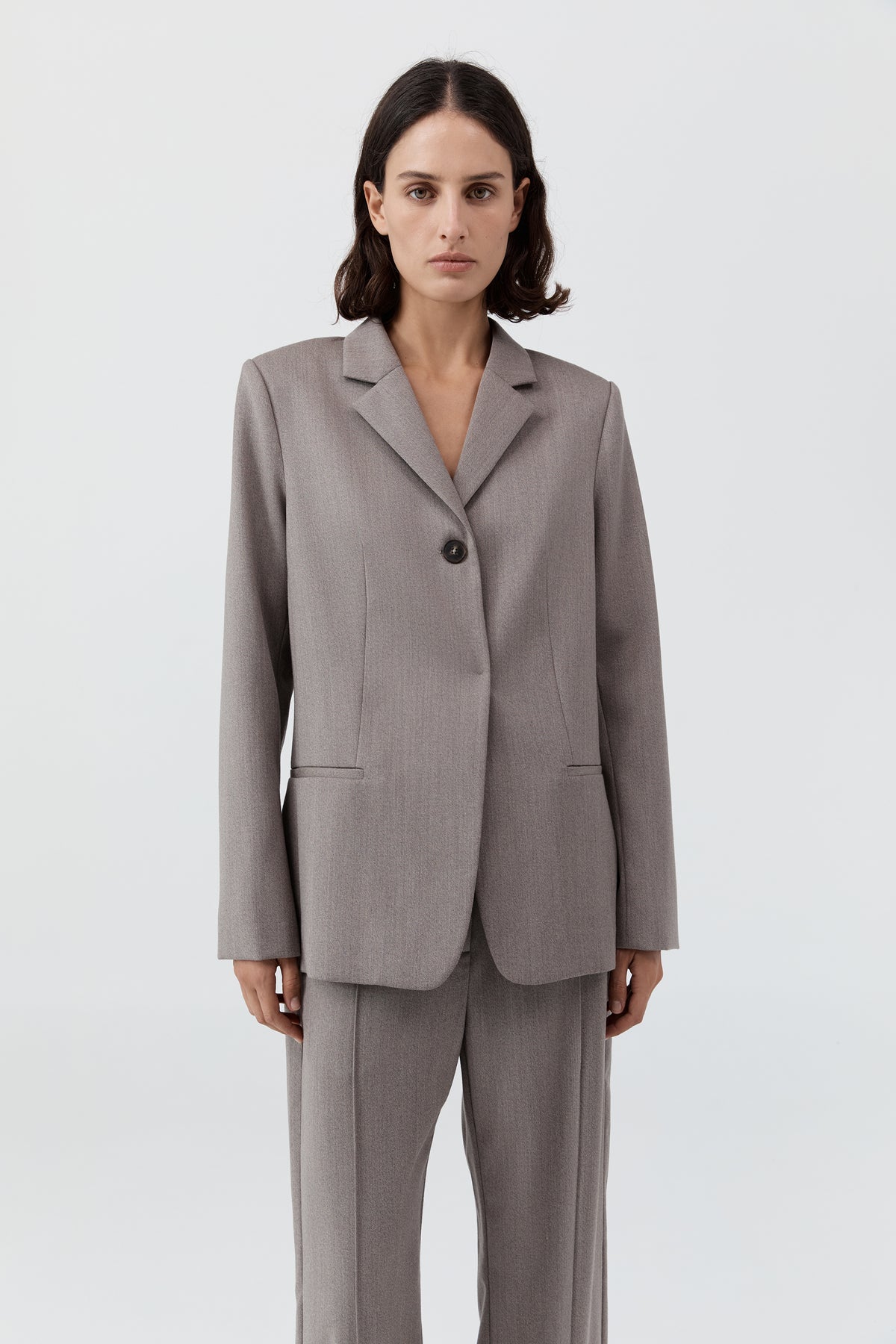 90s Wool Blazer - Doe