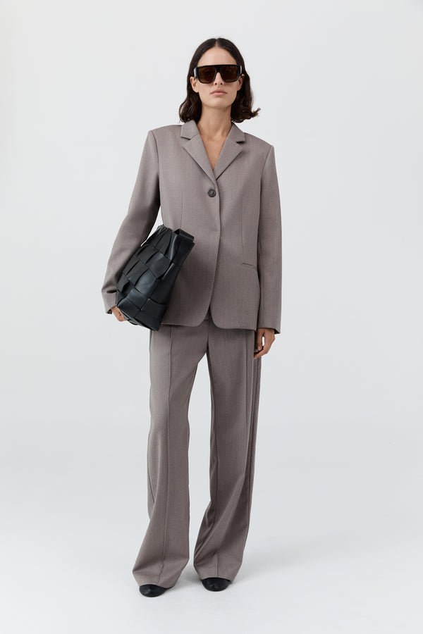 90s Wool Blazer - Doe