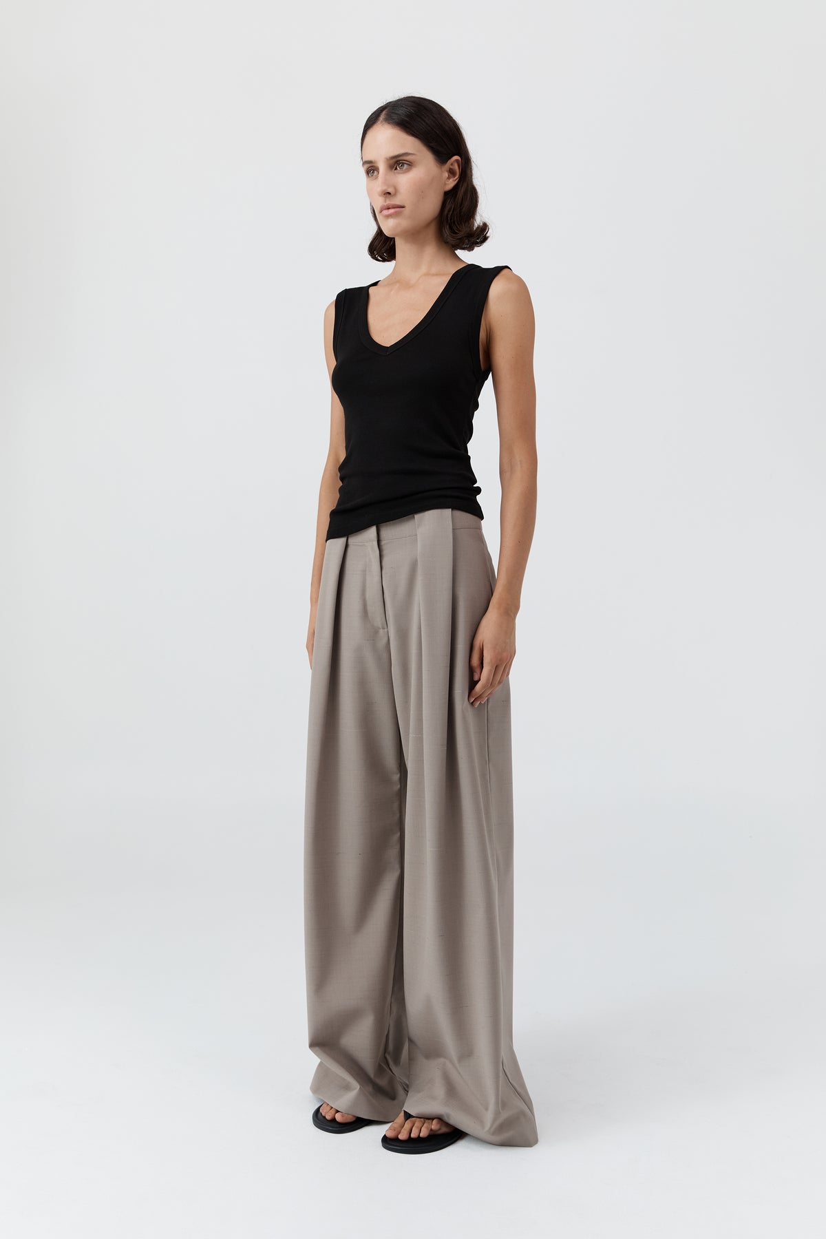 Organic Cotton 90s Top - Jet Black
