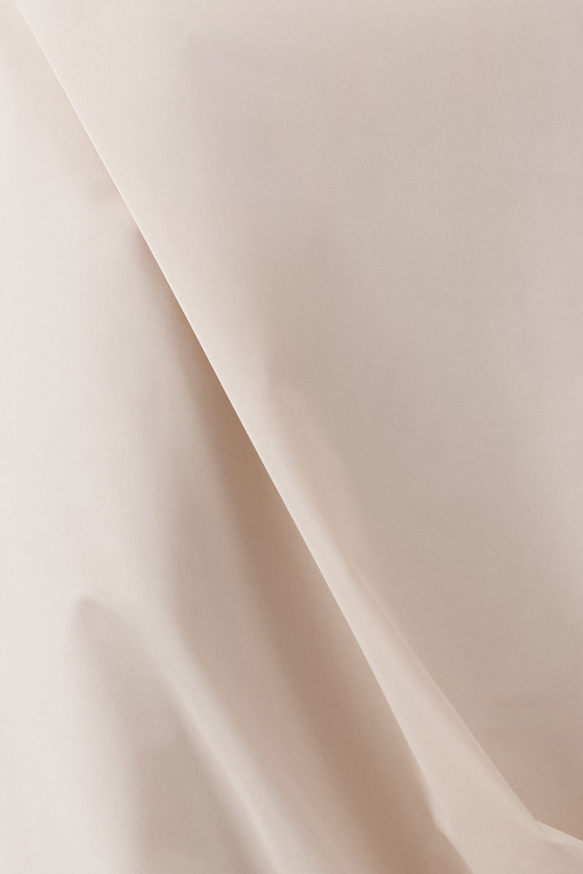 Paper Taffeta Drape Dress - Pink Salt