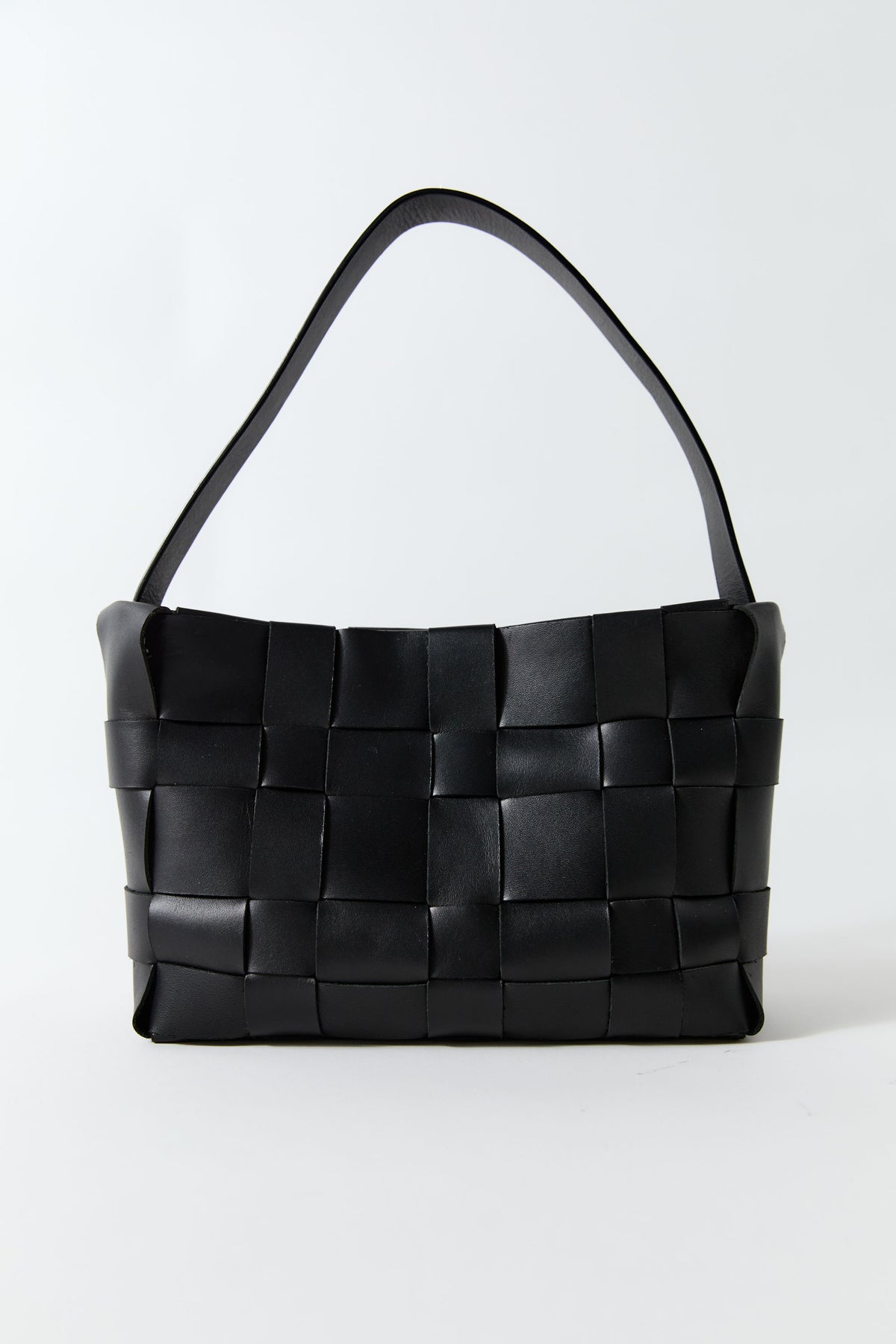 PRE-ORDER: Woven Mini Tote - Black