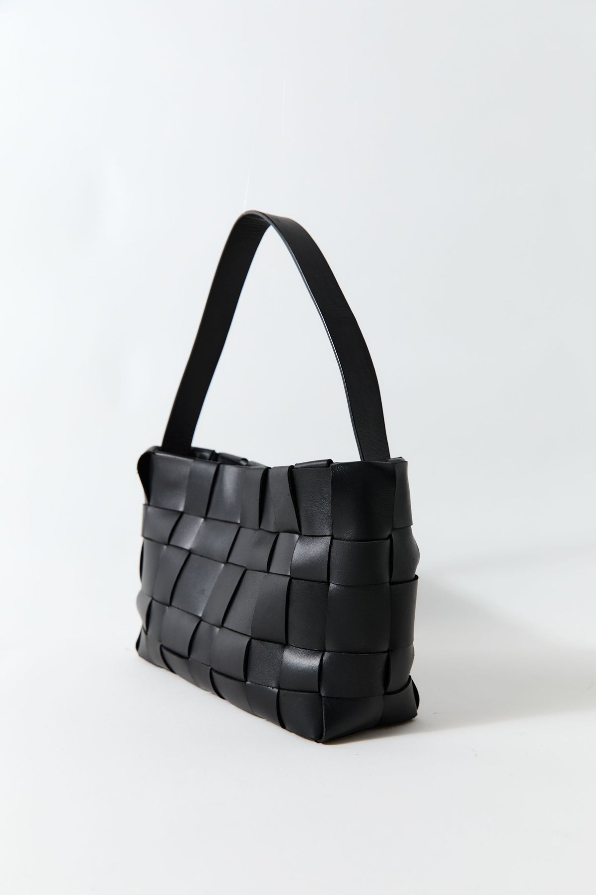 PRE-ORDER: Woven Mini Tote - Black