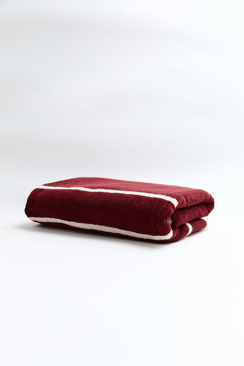 Pool Towel - Mahogany