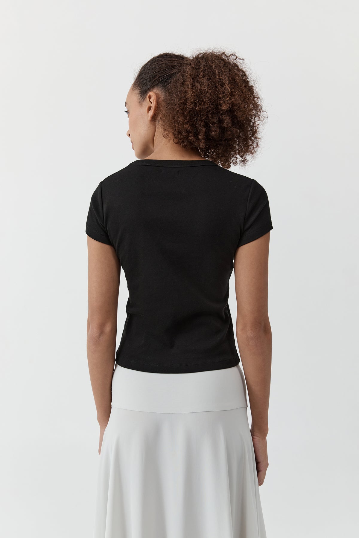 Organic Cotton Baby Tee - Jet Black