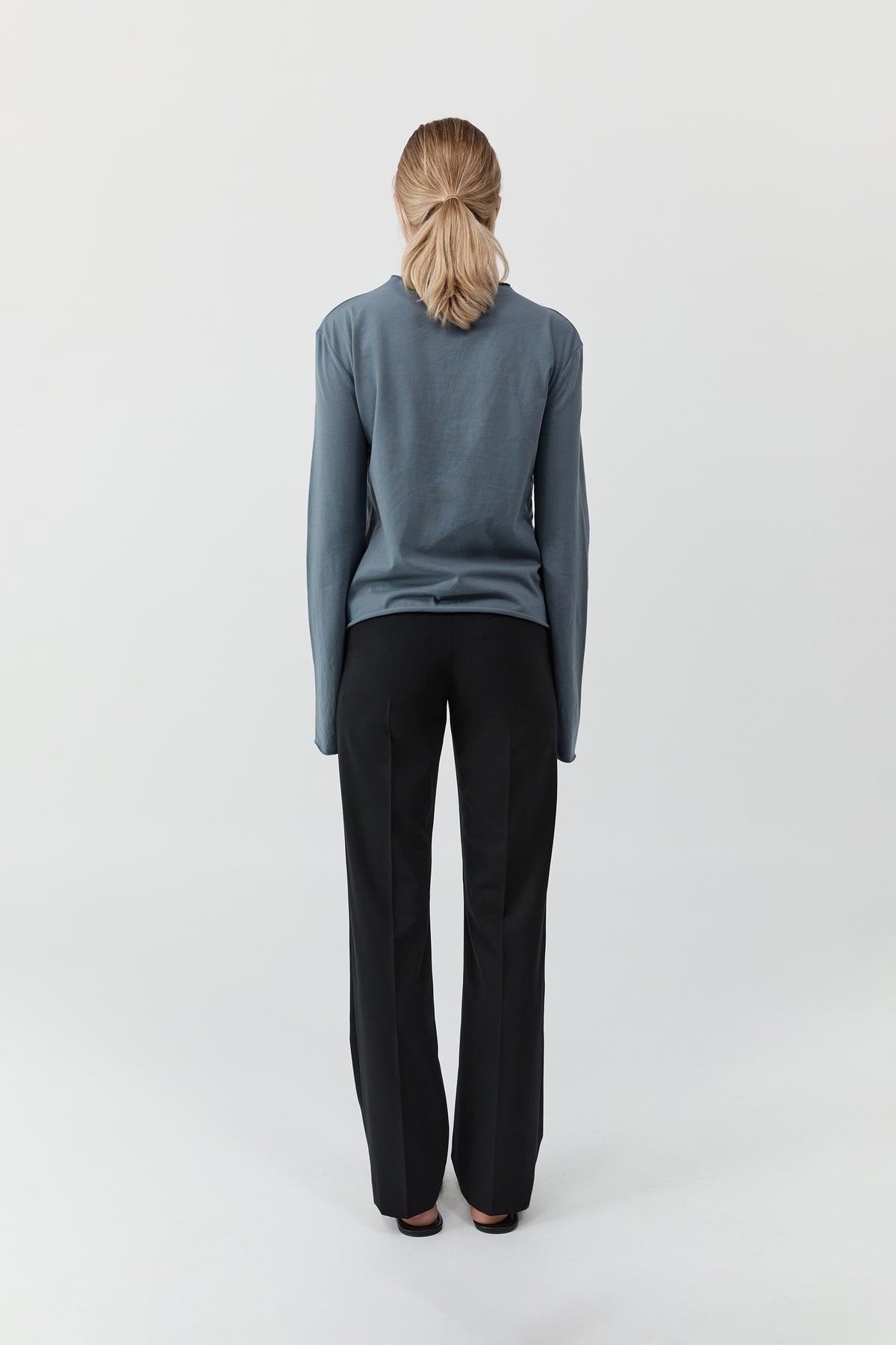 Funnel Neck Long Sleeve - Stormy Weather