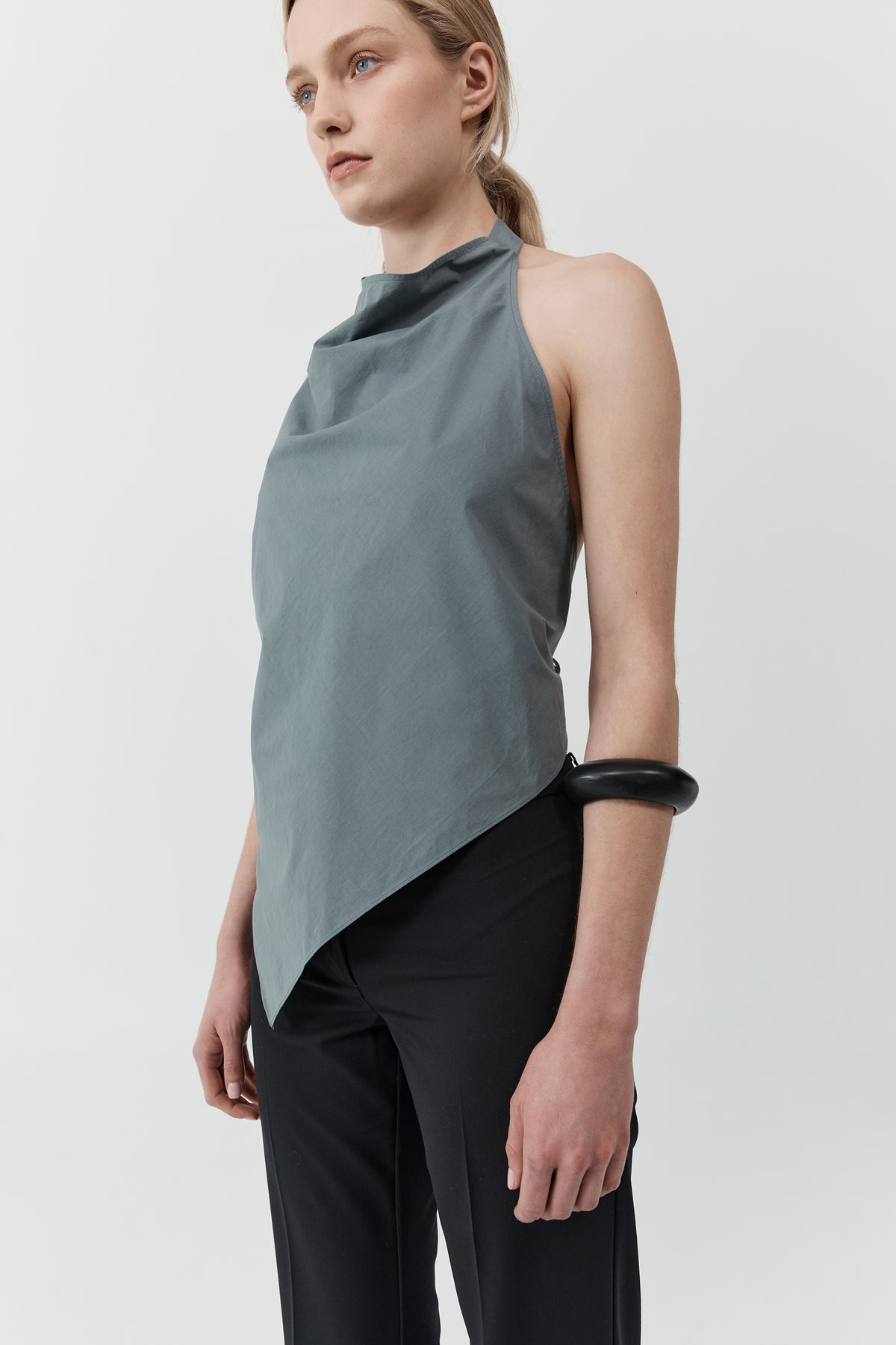 Cotton Tie Top - Stormy Weather