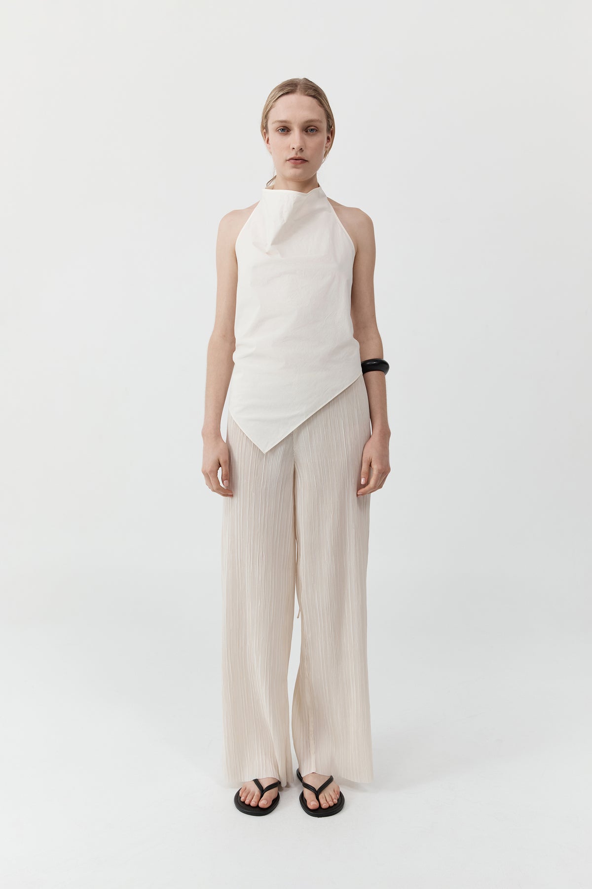 Cotton Tie Top - Birch