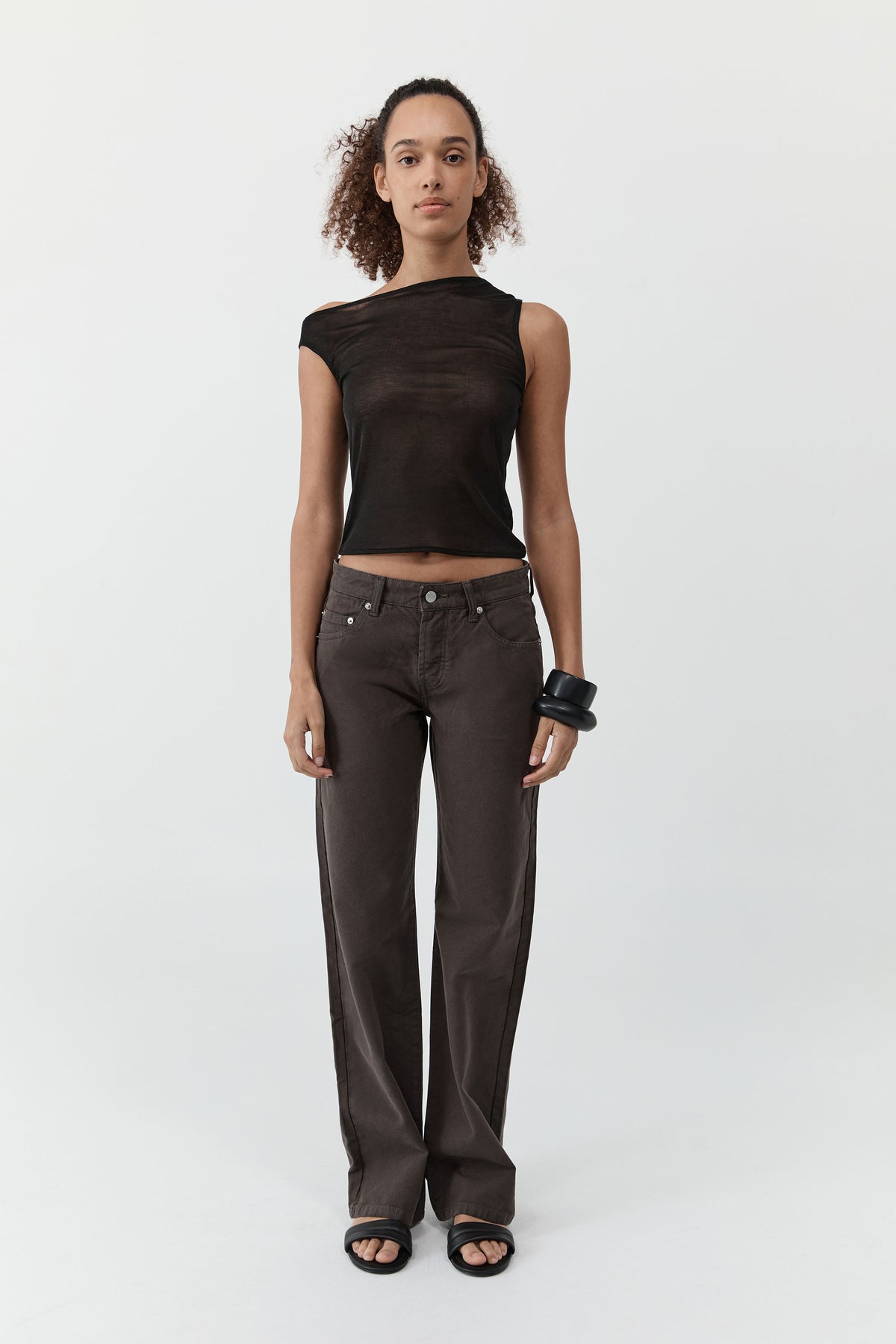 Canvas 90s Low Rise Jeans - Ash