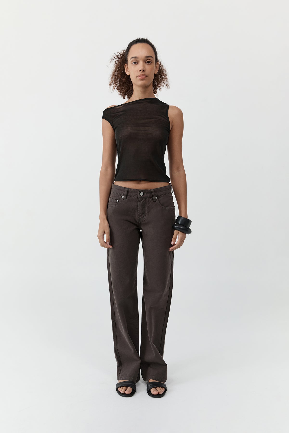 Canvas 90s Low Rise Jeans - Ash