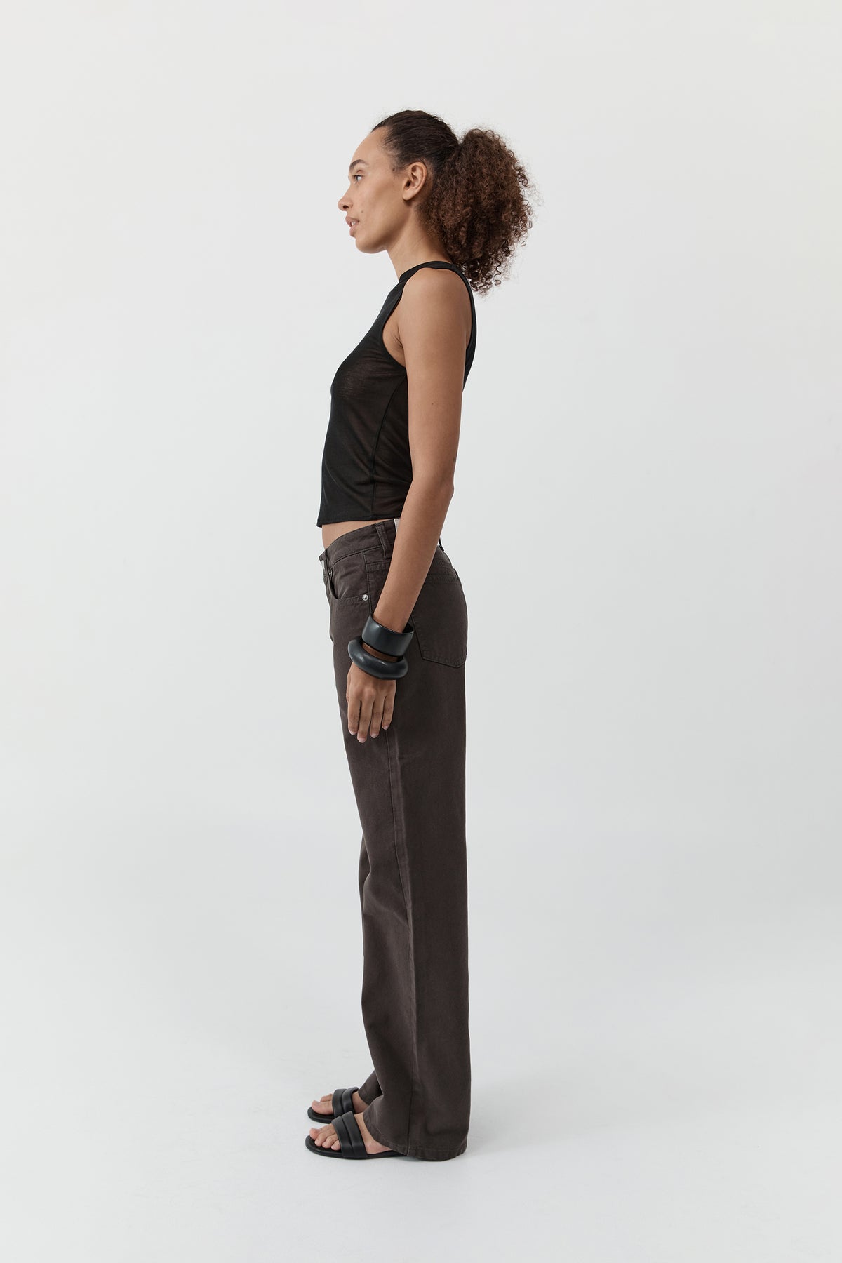 Canvas 90s Low Rise Jeans - Ash