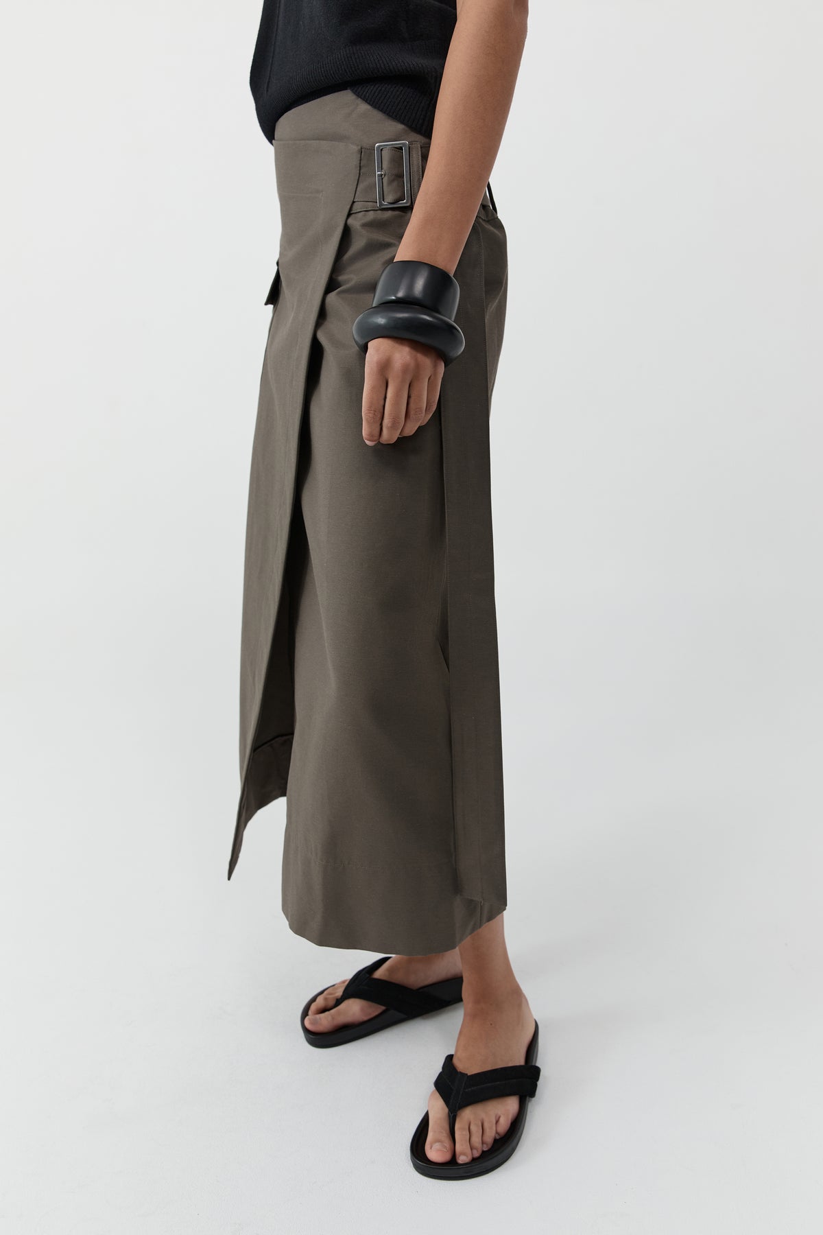 Utility Wrap Skirt - Kalamata