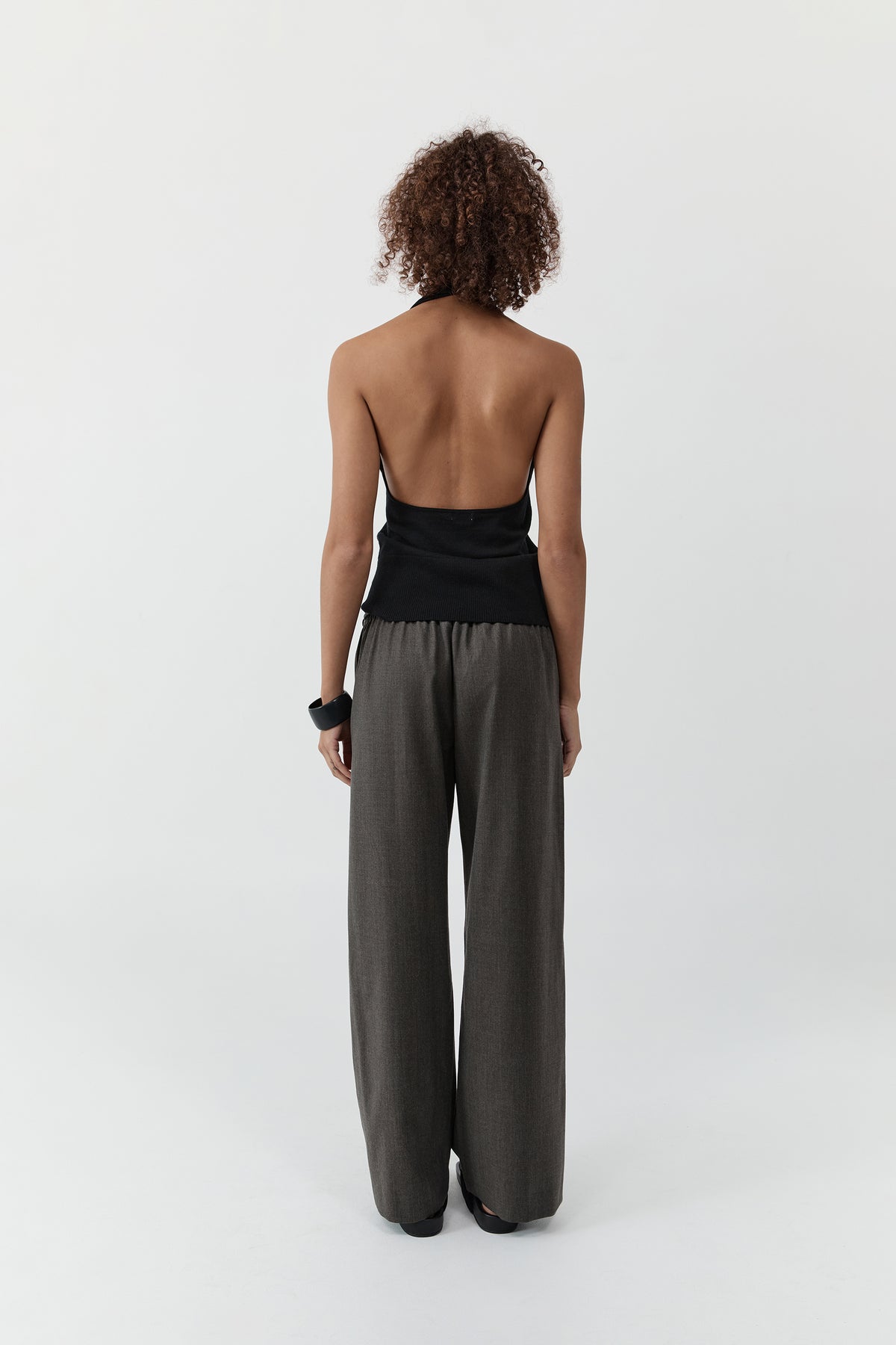 Wool Everyday Pants - Mulch