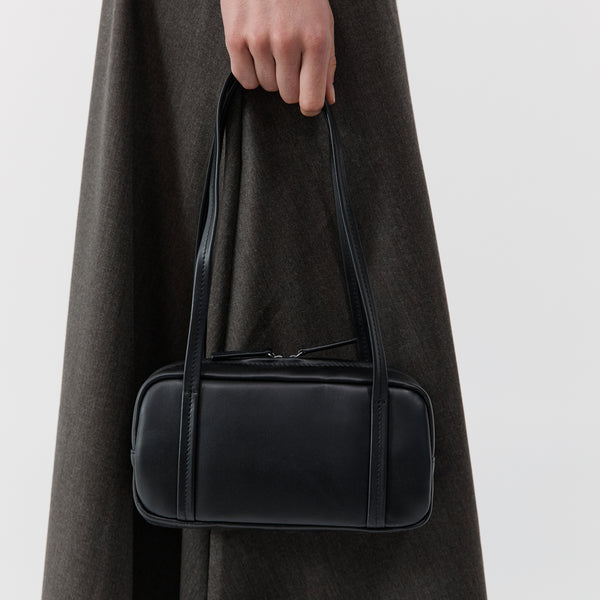 St. Agni | Petit Dual Zip Bag - Black
