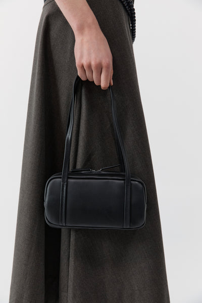 St. Agni | Petit Dual Zip Bag - Black