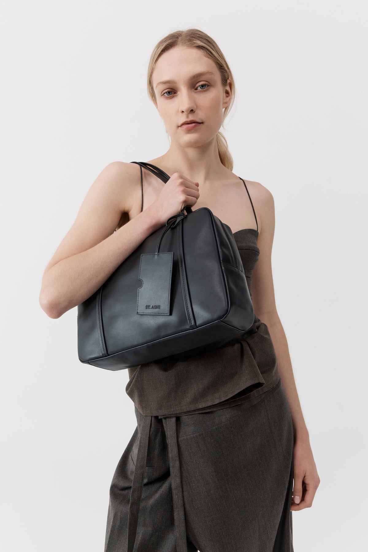 Dual Zip Bag - Black