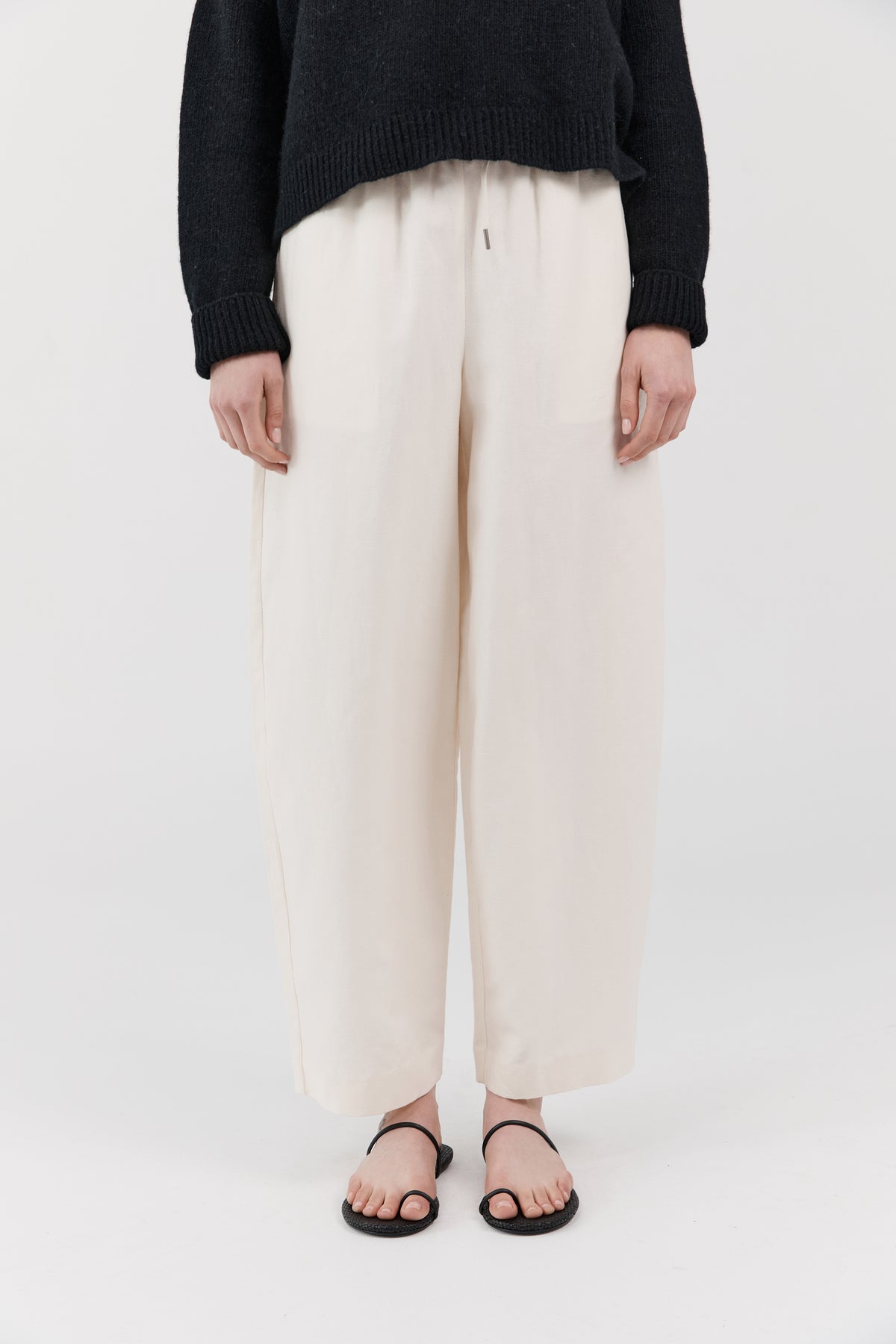Woven Minimal Slide - Black