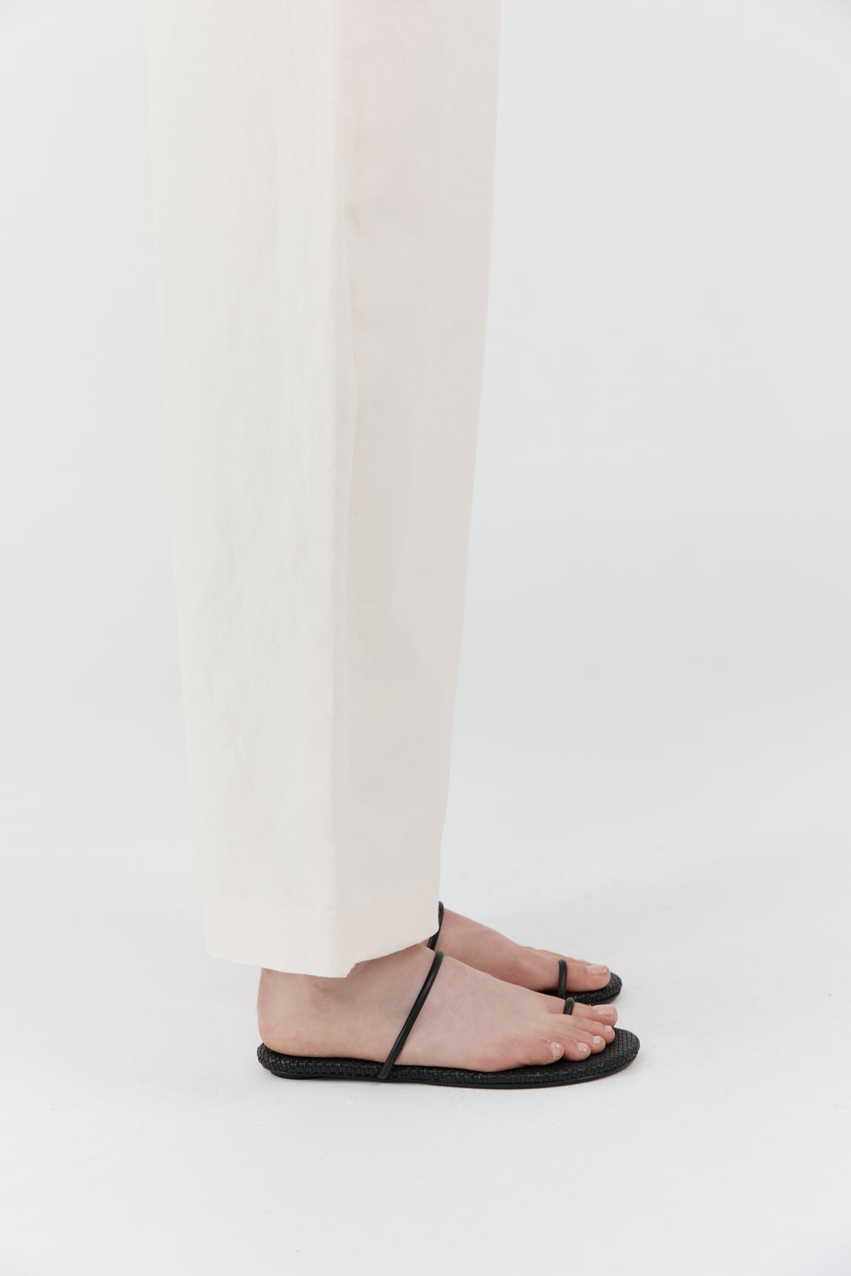 Woven Minimal Slide - Black