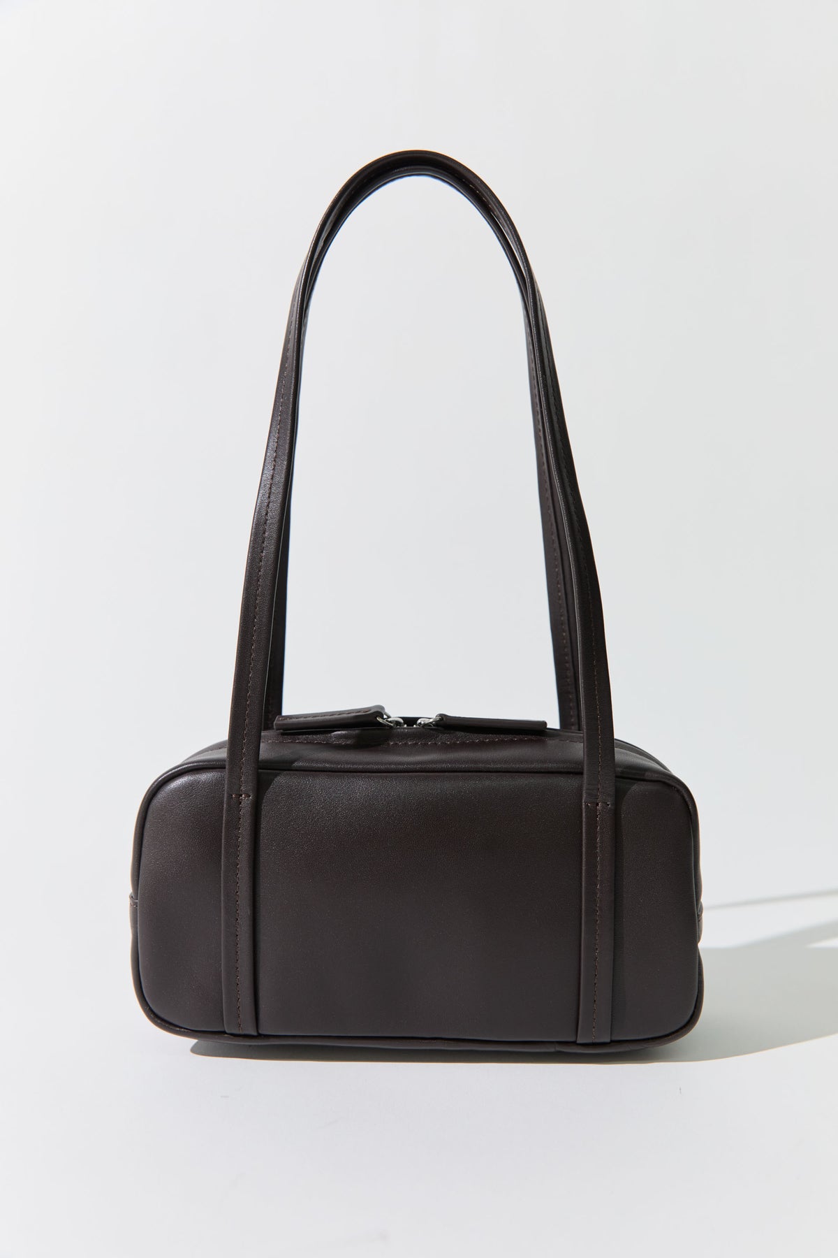 Petit Dual Zip Bag - Coffee