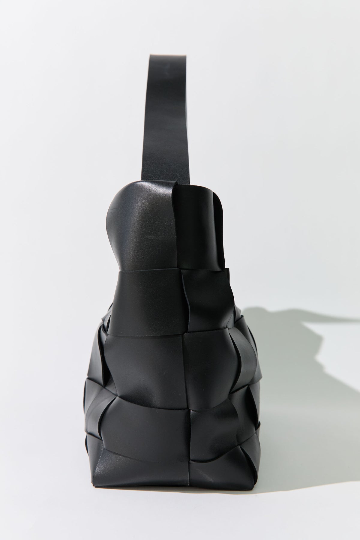 Woven Large Tote - Black