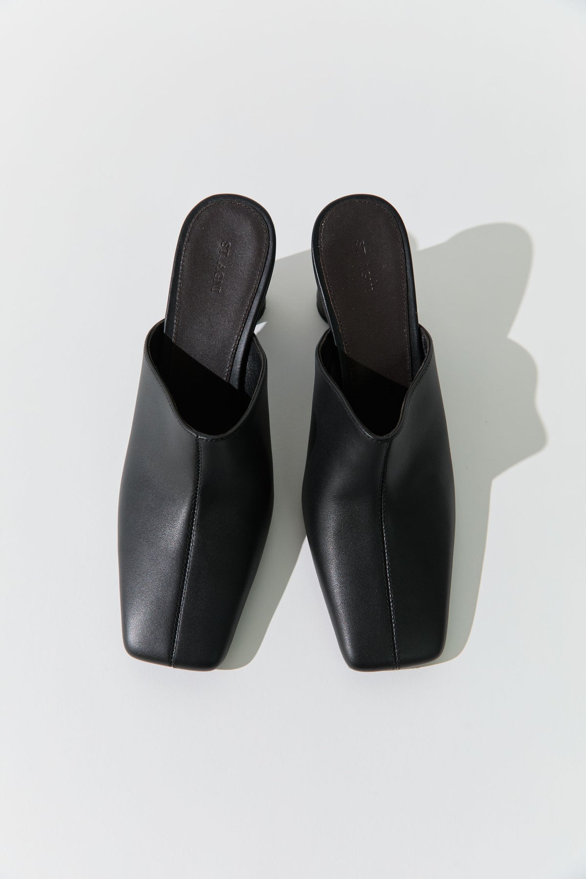 Clog Cylinder Heel - Black