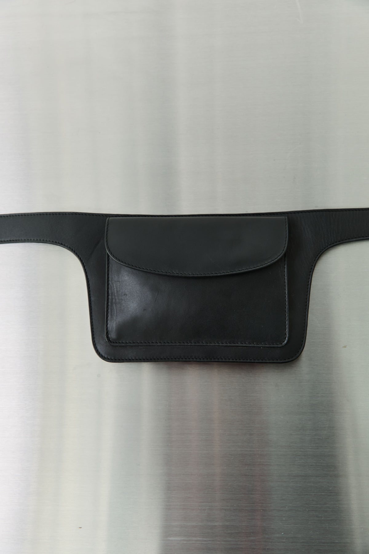 Pocket Detail Belt - Black