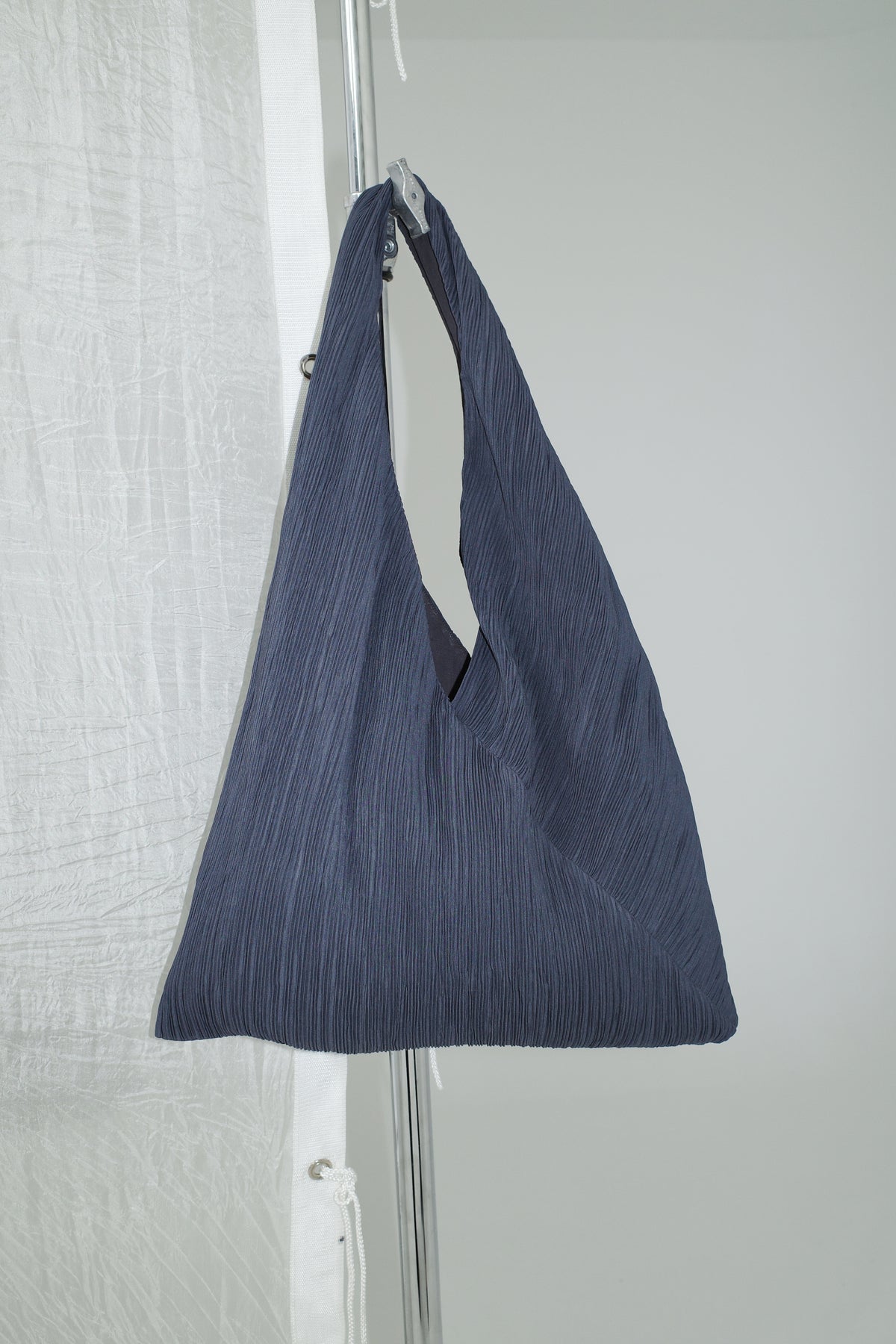 Mini Pleat Bag - Washed Black