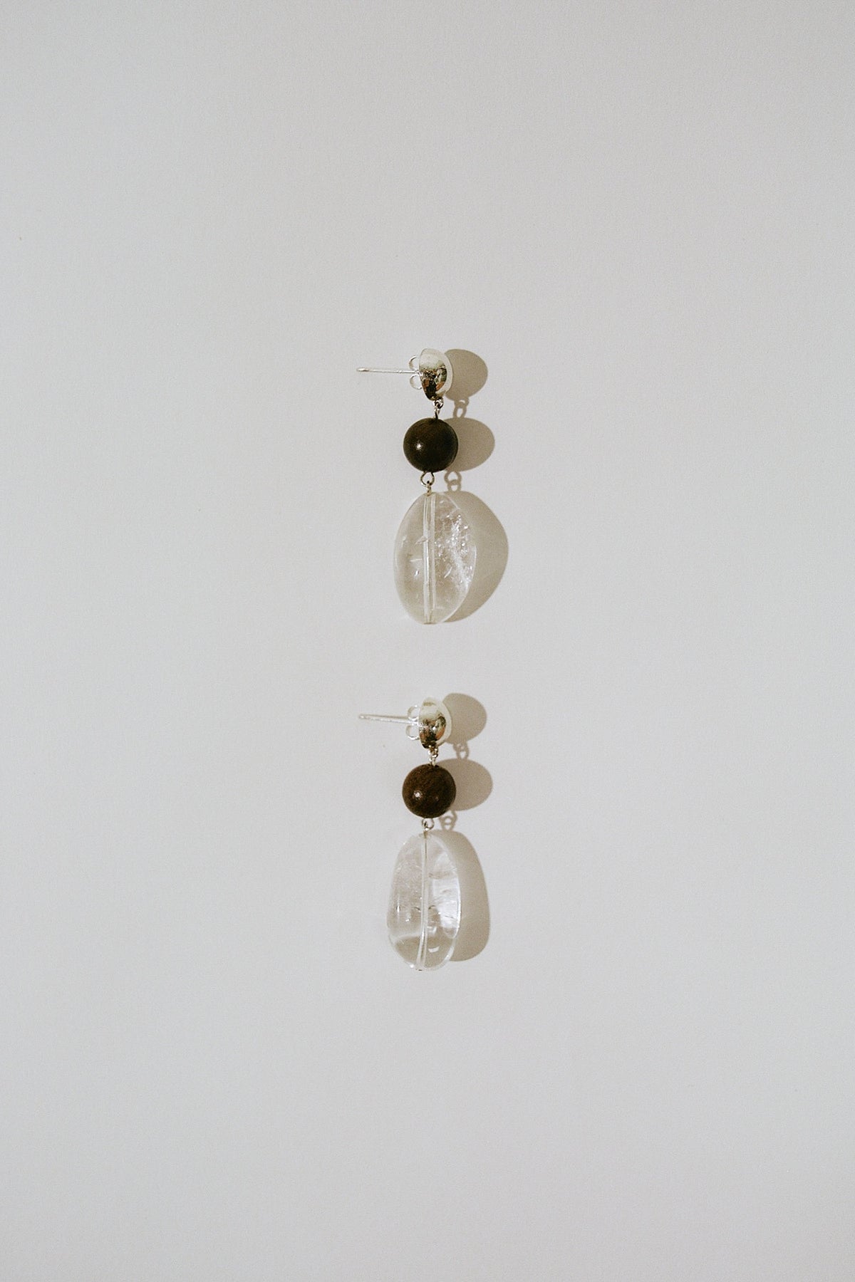 St Agni x Vermeer Remington Earrings - Quartz