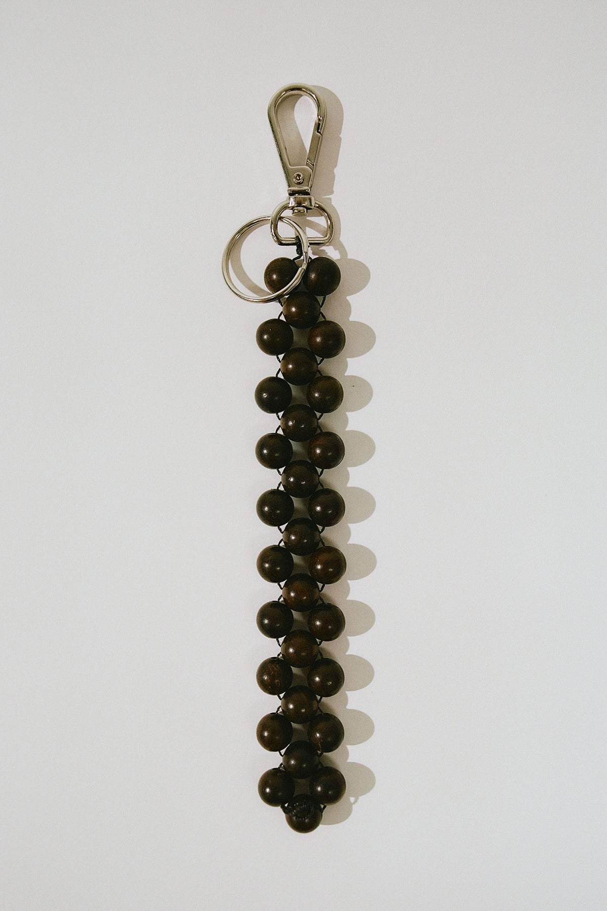 St Agni x Vermeer Fabion Keychain - Dark Brown