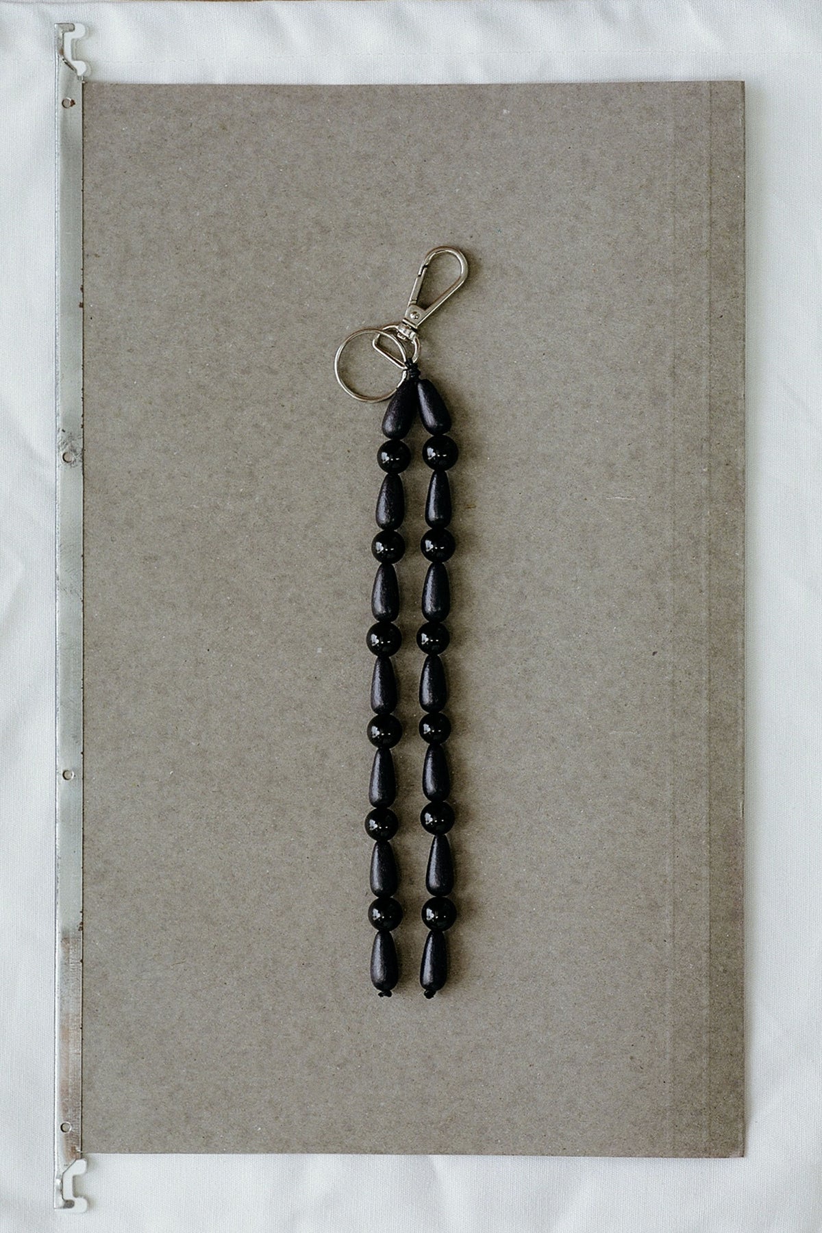St Agni x Vermeer Brooklyn Keychain - Black