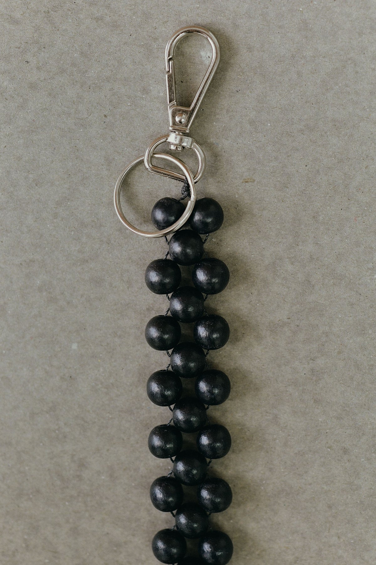 St Agni x Vermeer Fabion Keychain - Black