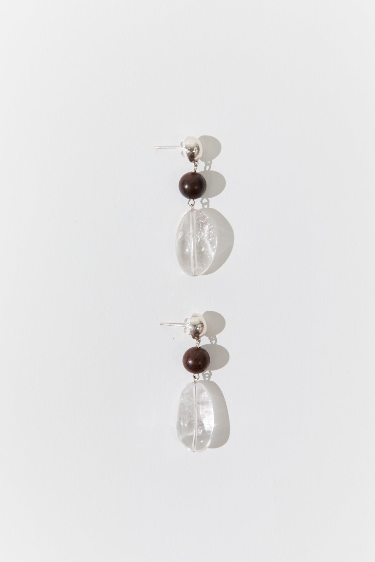 St Agni x Vermeer Remington Earrings - Quartz
