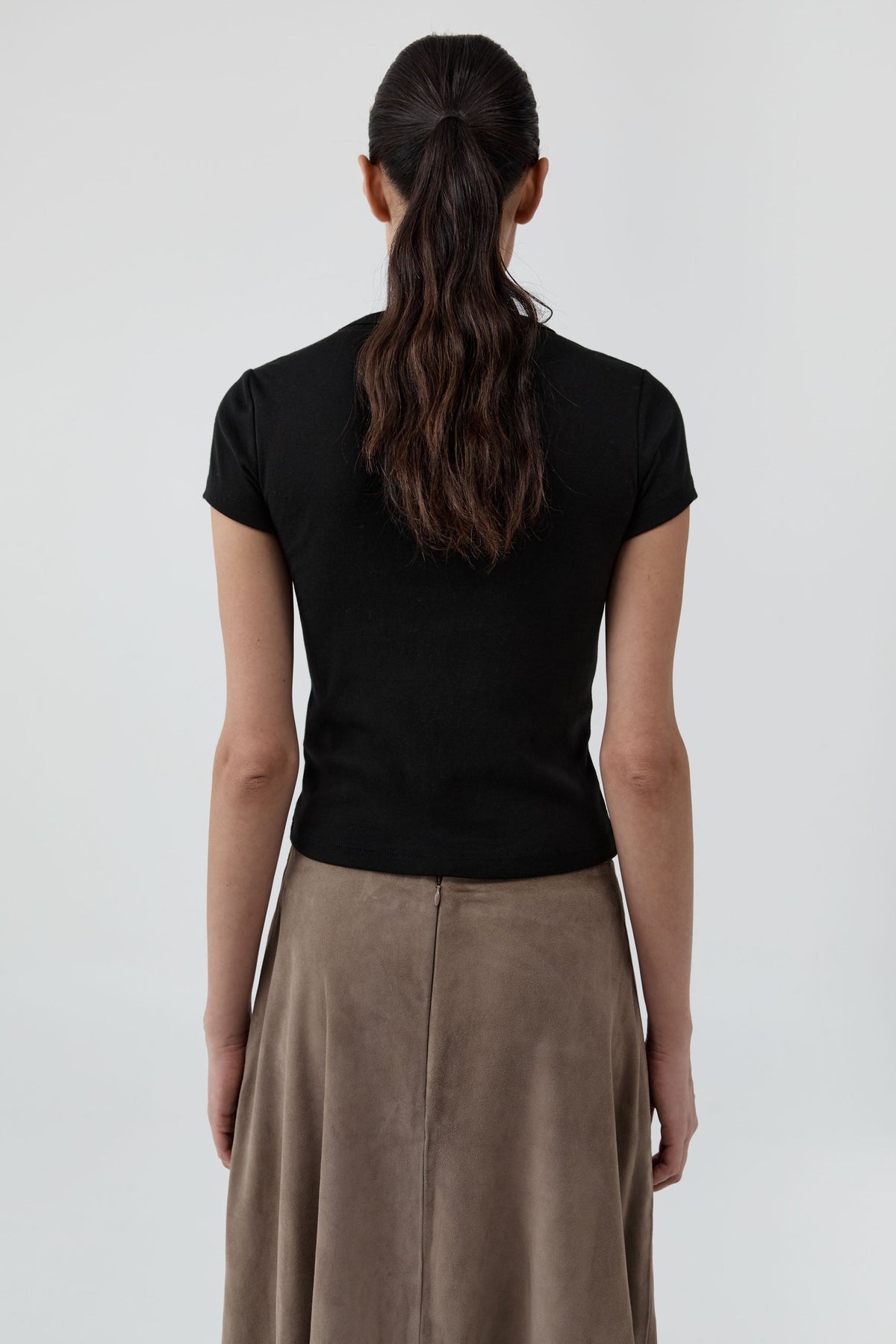 Organic Cotton Baby Tee - Jet Black