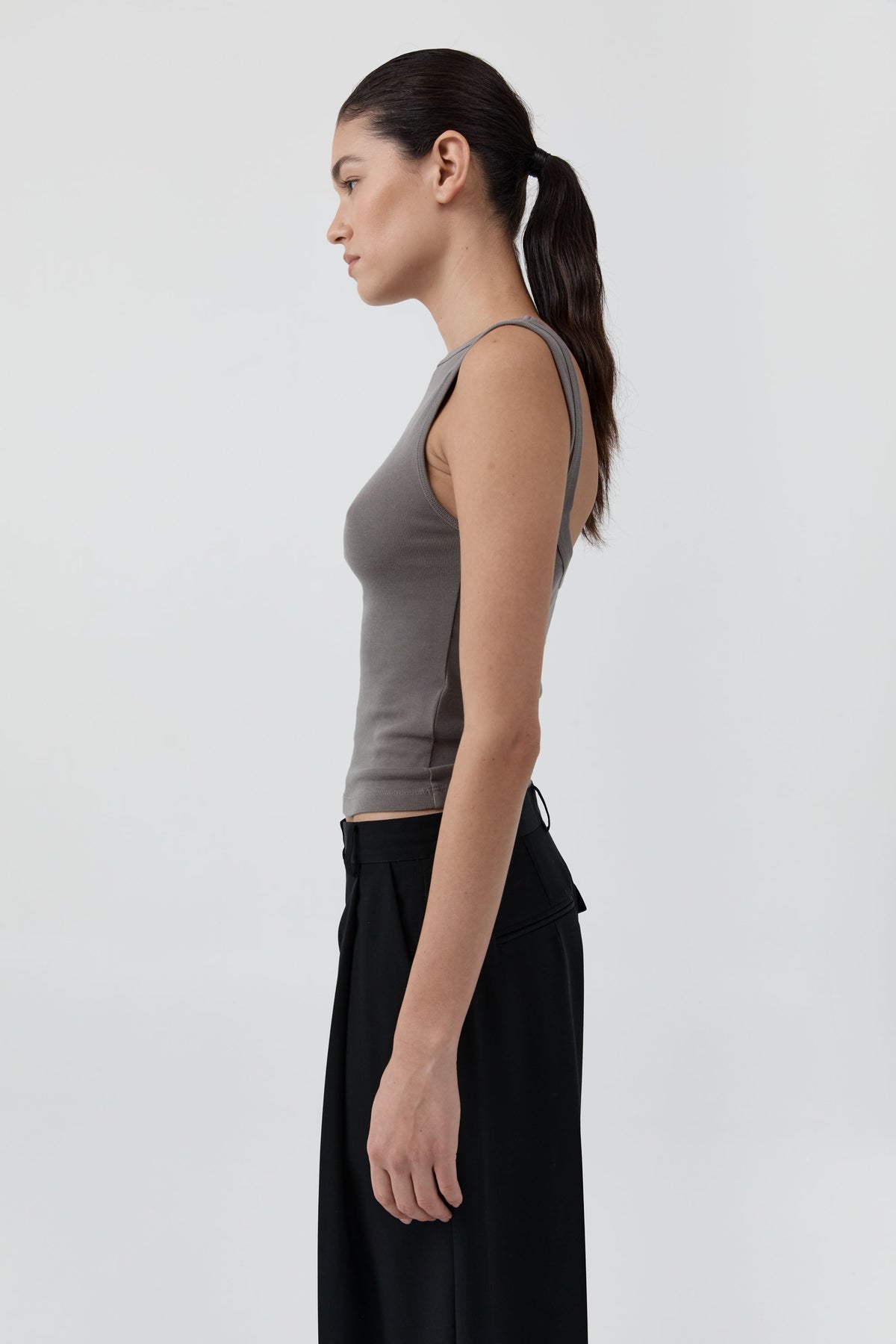 Organic Cotton Ballerina Top - Clay