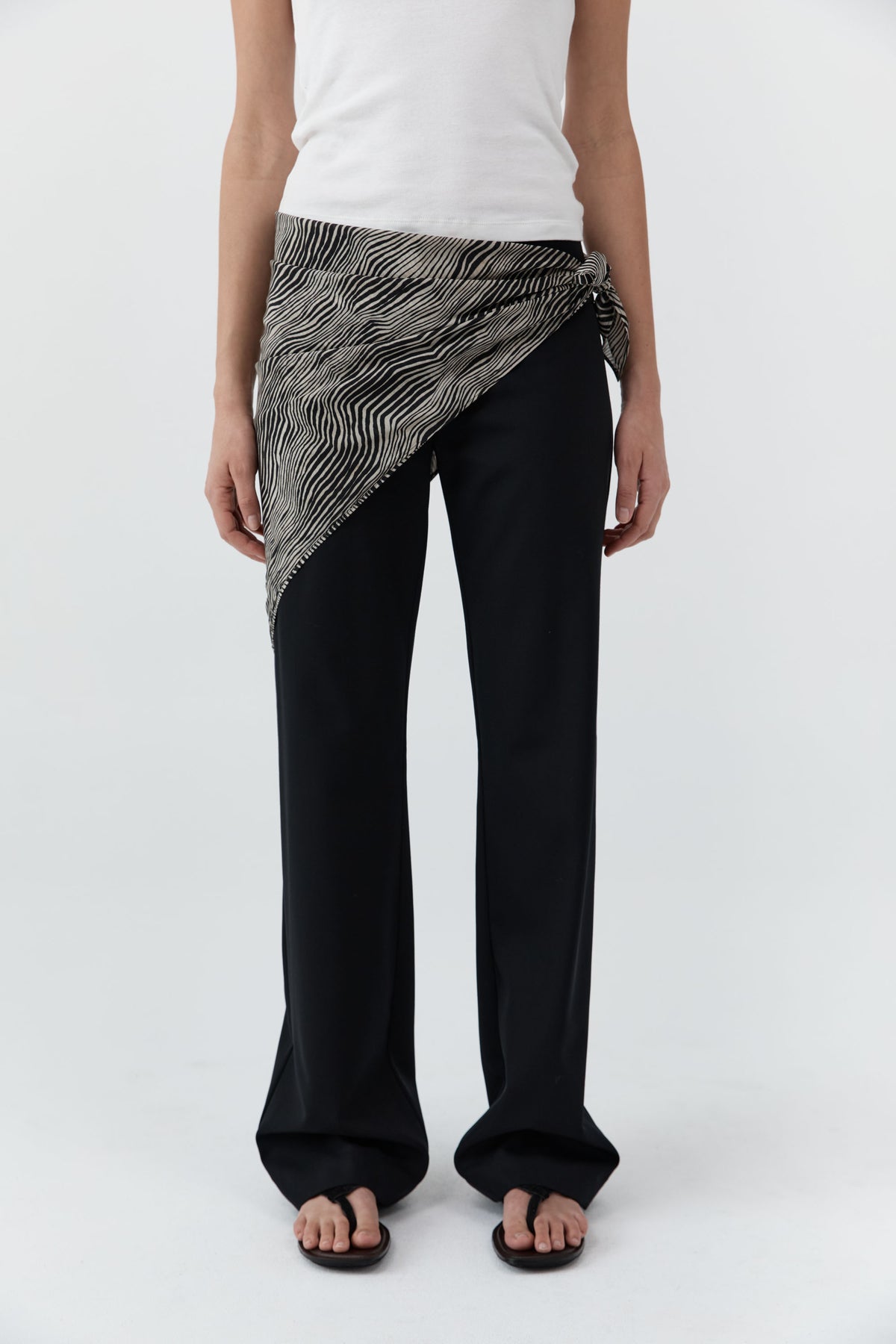 Savannah Silk Scarf - Sand