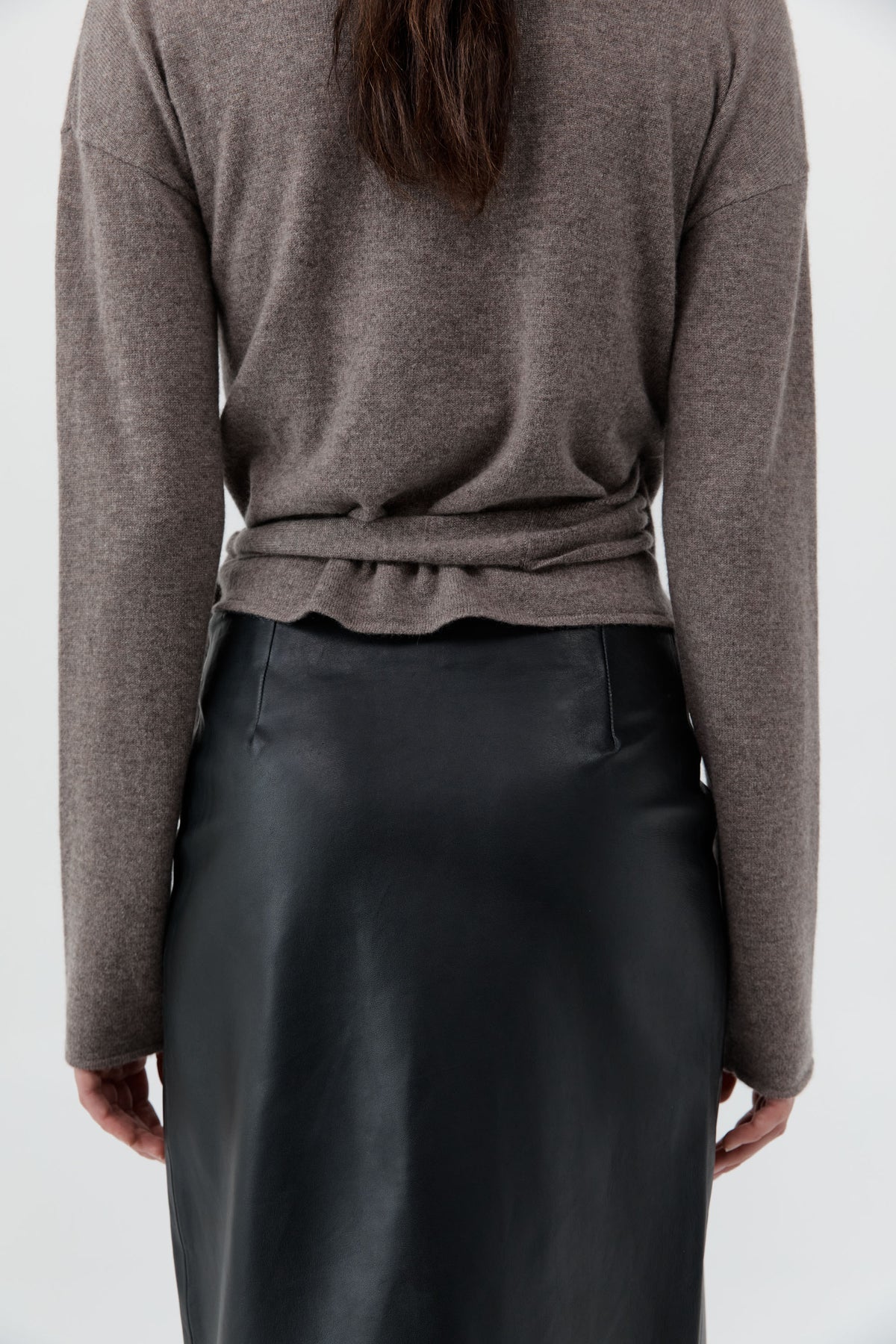 Cashmere Wrap Cardigan - Vapor