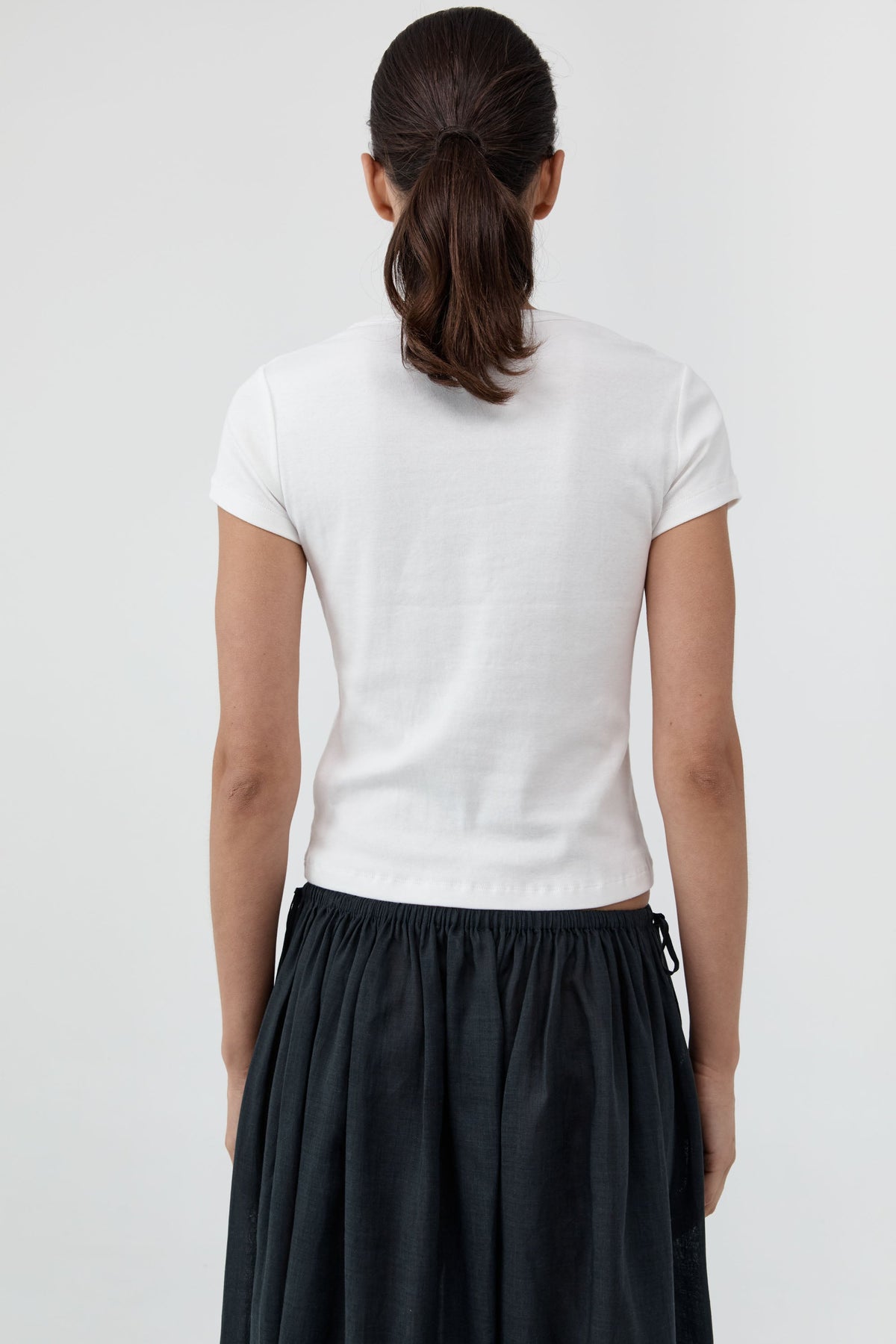 Organic Cotton Baby Tee - White