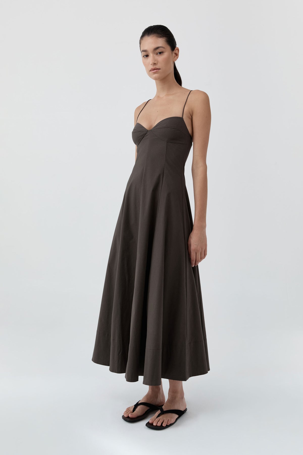 Cami Dress - Wood