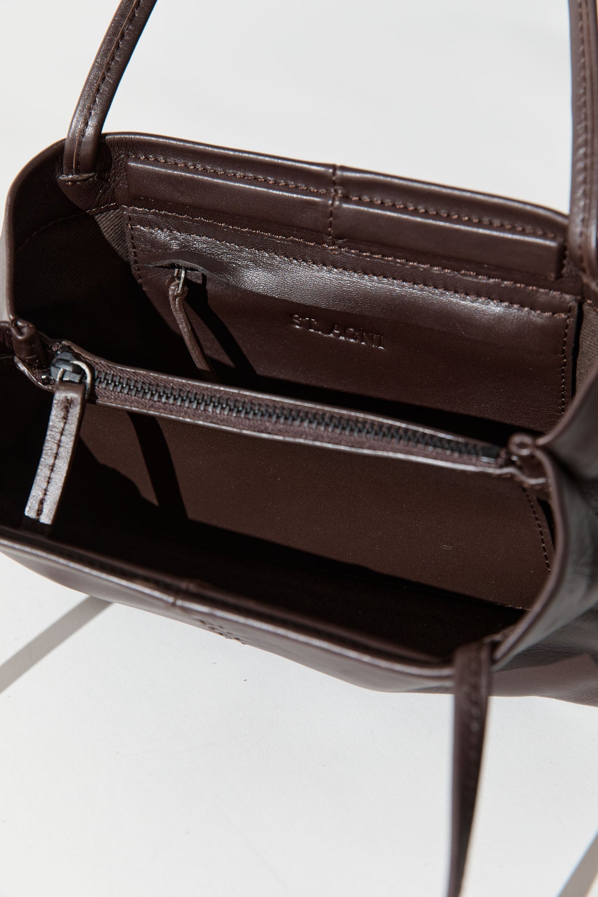 Petit Origami Bag - Coffee