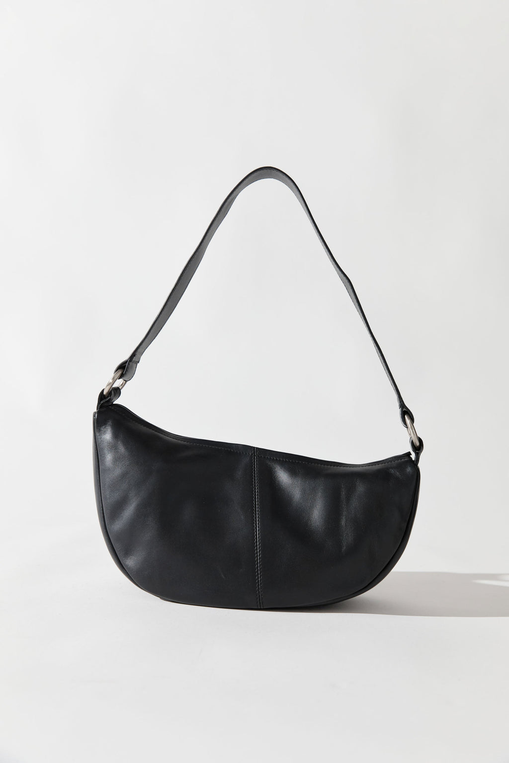 St. Agni | Utility Crescent Bag - Black