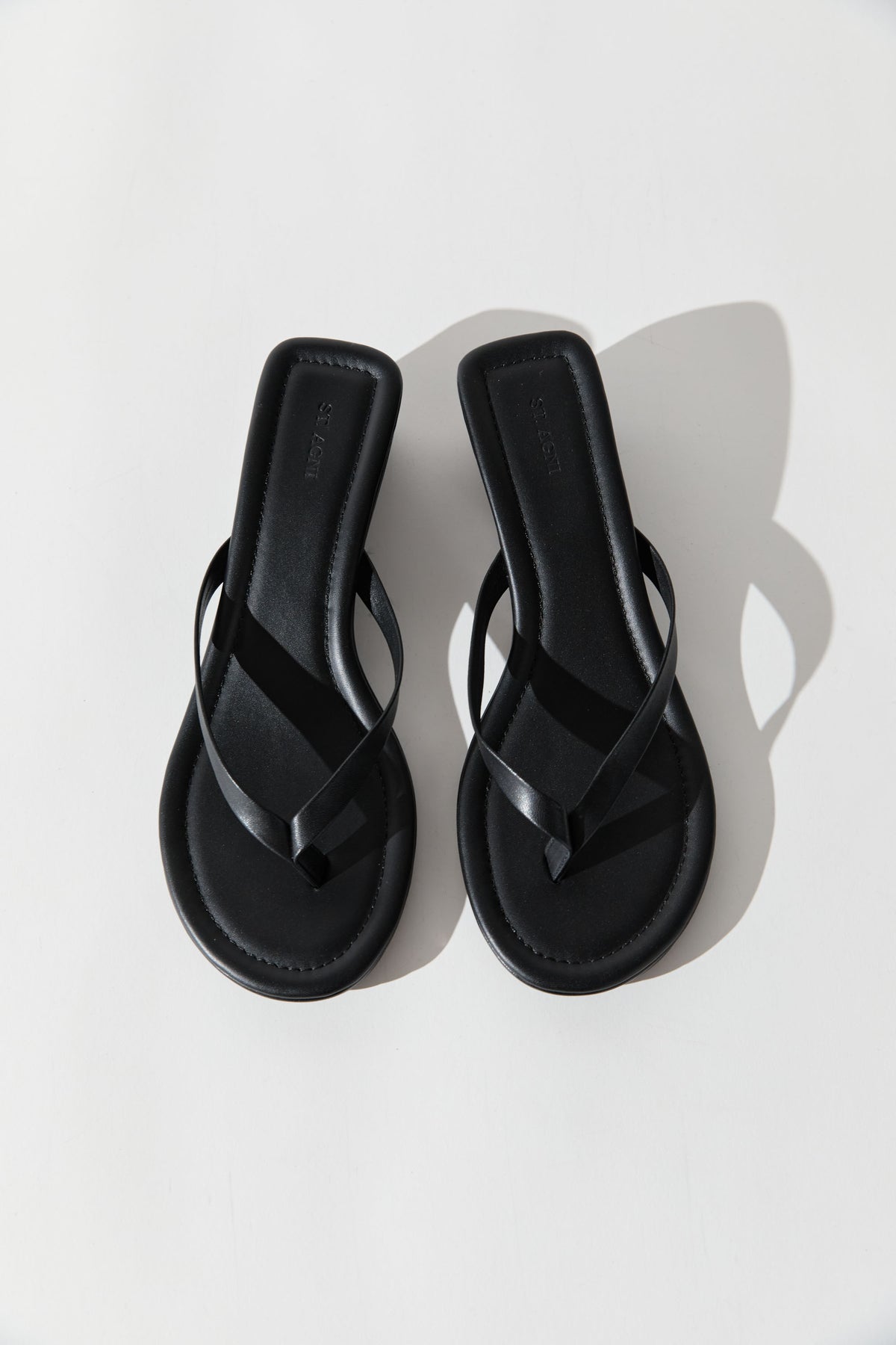 Thong Wedge - Black