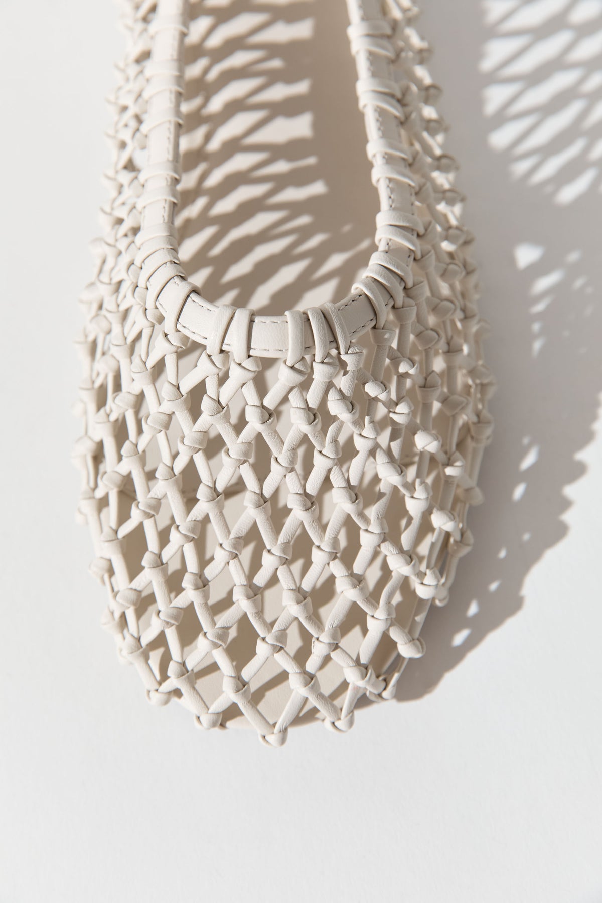 Woven Ballerina Flat - Off White