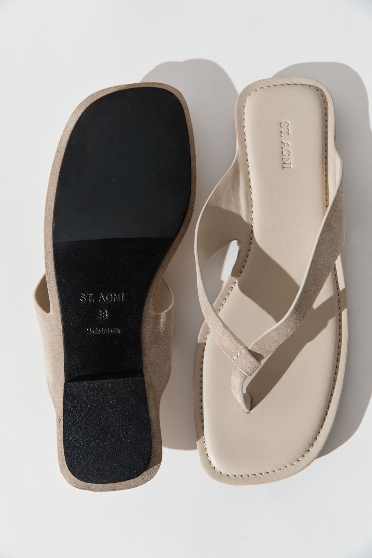 Suede Opanka Slide - Papyrus