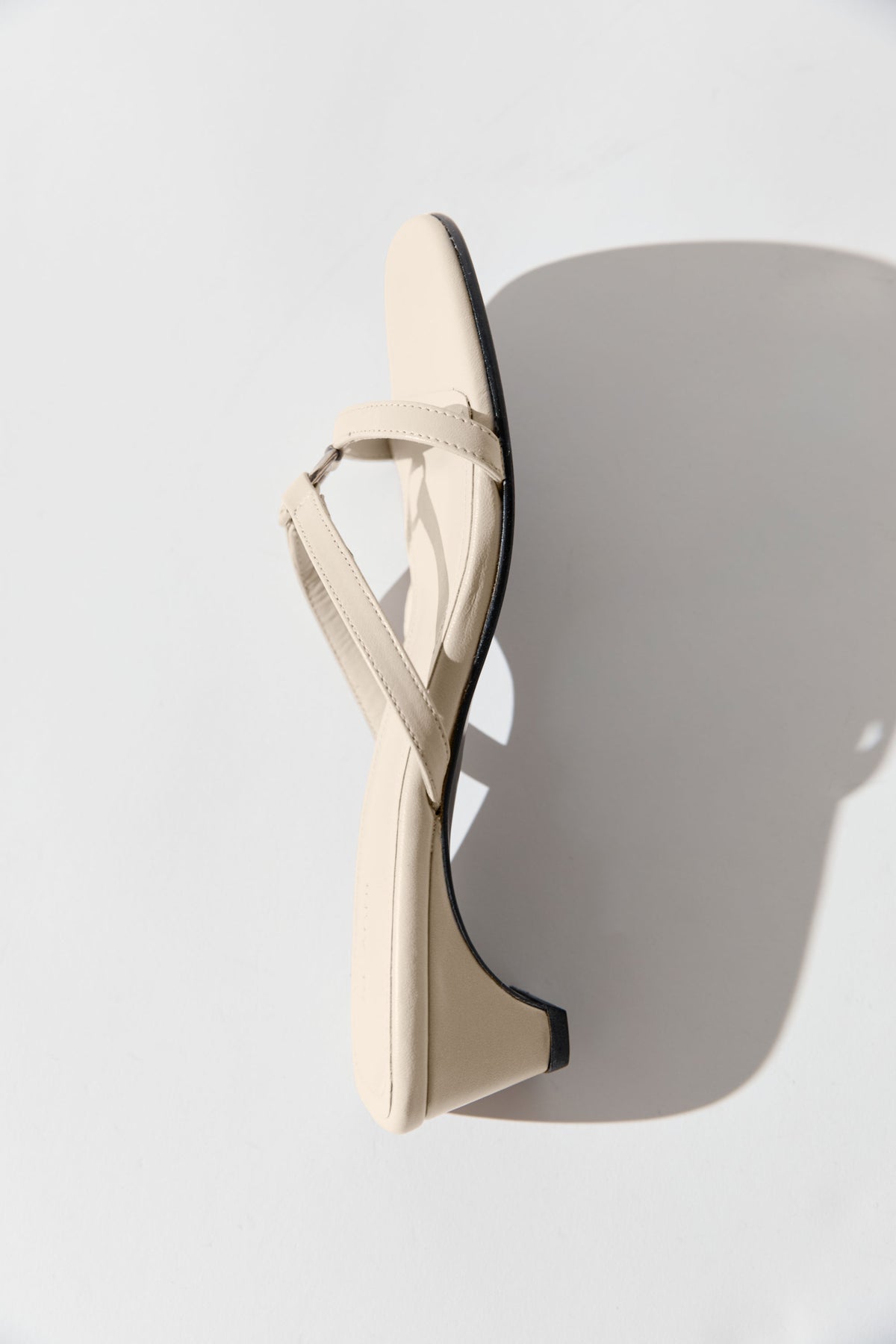 Multi Strap Heel - Off White