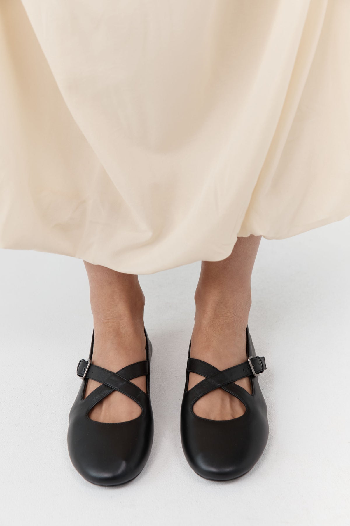 Ballerina Flat - Black